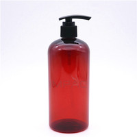 Flacons de savon liquide pour le bain en PET grande taille avec pompe distributrice de lotion 500ml pour la douche