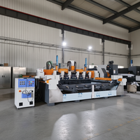 Máquina de grabado de piedra CNC rotativa de seis cabezales JK, venta directa de fábrica, PLC, 3200 mm máx., 5.5 kW, 380 V, 3 años de garantía, fácil de usar