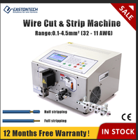 Equipo de Fabricación de Cables EW-02A, Máquina Automática Móvil para Pelar, Cortar y Desforrar Cables