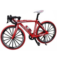 Modèle de Vélo de Montagne Pliant en Alliage de Simulation, Ornement de Vélo pour Enfants Unisexe, Échelle 1:5, 8-13 Ans, Vente en Gros, Livraison Directe