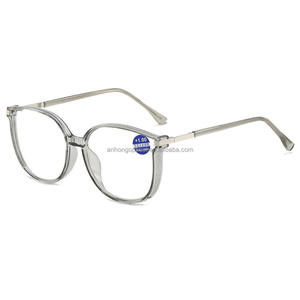 <span class=keywords><strong>Gafas</strong></span> <span class=keywords><strong>de</strong></span> Lectura <span class=keywords><strong>Modernas</strong></span> para Mujer, Venta al por Mayor <span class=keywords><strong>de</strong></span> Fábrica China, Montura Grande, Anti Luz Azul, <span class=keywords><strong>Gafas</strong></span> para <span class=keywords><strong>Presbicia</strong></span> en Monturas Blancas y Marrones - Product Image 3