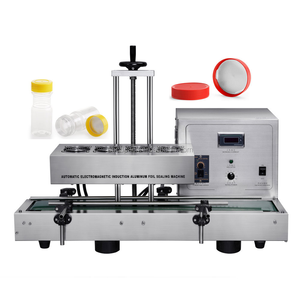 Как находимся в категории golg поставщиков из нержавеющей стали Материал пластмассы бутылка электромагнитной индукции запайки упаковочная машина для небольшой морепродуктов Jar