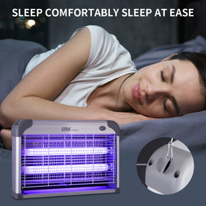Winningstar Lámpara Eléctrica Antimosquitos y Asesina de Insectos de Alto Voltaje LED de 20W/30W, Estándar UK/EU, Totalmente de Aluminio - Product Image 2