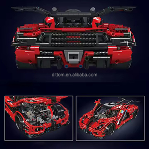 Mould King <span class=keywords><strong>1</strong></span>/10 Kegg <span class=keywords><strong>Agera</strong></span> RS Super Sport Car Static Building Block DIY Asamblea Super Running Car Brick Toy - Product Image 5