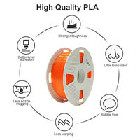 Filamen PETG 1.75mm 1kg Filamen Plastik Printer 3D, Filamen PETG 3D Dasar, Bebas Kusut Tanpa Penyumbatan untuk Pencetakan FDM
