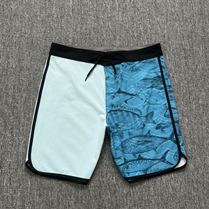 Bermudas de Baño de Lona 92% Poliéster de Secado Rápido para <span class=keywords><strong>Hombre</strong></span> al por Mayor con Estampado Floral Personalizado por Sublimación - Product Image 1