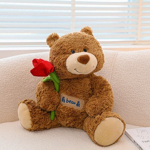 <b>Cute</b> <b>Bear</b> Plush Pillow Toy, Suitable As a Gift for Festivals and Home Decoration, Wholesale Available - Product Image 1