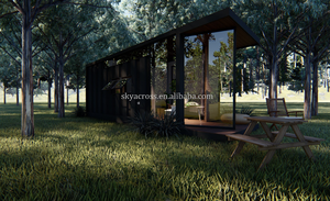 Bureau préfabriqué de luxe <span class=keywords><strong>Maison</strong></span> conteneur Jardin extérieur Jardin préfabriqué Bureau portable Cabine domestique à vendre - Product Image 4