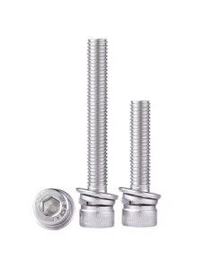 สกรูหัวหกเหลี่ยมแบบมีร่อง ISO 4762 SS316 ความแม่นยำสูง ขัดเงา ป้องกันการติดขัด สำหรับประกอบอุปกรณ์การแพทย์ - Product Image 2