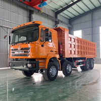 Camion benne lourd neuf SHACMAN F3000 8x4, capacité 50t, norme d'émission Euro 2, diesel, direction à gauche, moteur Weichai, boîte de vitesses rapide