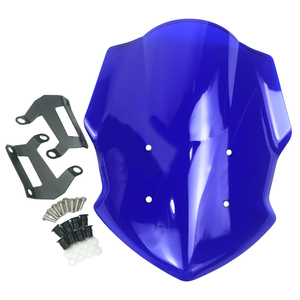 RACEPRO pare-brise pare-brise de moto Double bulle pour YAMAHA MT07 FZ07 <span class=keywords><strong>MT</strong></span>-<span class=keywords><strong>07</strong></span> FZ-<span class=keywords><strong>07</strong></span> 2018 2019 2020 <span class=keywords><strong>2021</strong></span> - Product Image 5