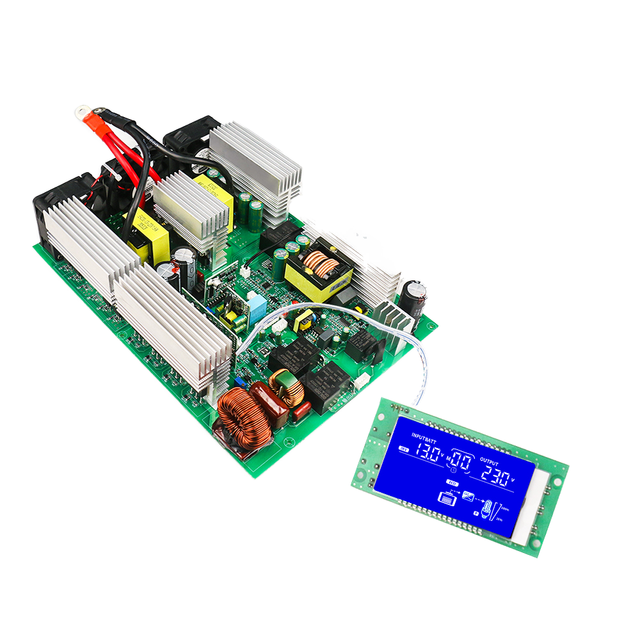 Printed Circuit Board (PCB) for 1500W LCD 30A Household Uninterruptible Power Supply (UPS) with Pure Sine Wave Inverter Output