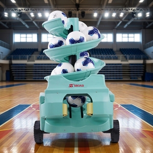 <span class=keywords><strong>Lanceur</strong></span> <span class=keywords><strong>de</strong></span> ballons <span class=keywords><strong>de</strong></span> football avec grande cuve supérieure intégrée et base mobile pour terrains communautaires et entraînements quotidiens amateurs - Product Image 2