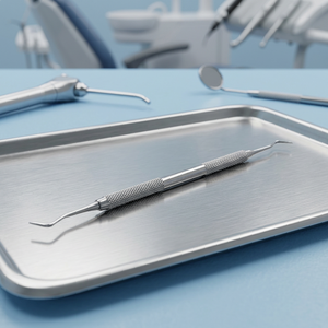 Dental Scaler Stainless Steel Manual Periodontal Curette Surgical Instrument Class I CE Certified - Product Image 2