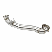 53.ODM/OEM Downpipe d'échappement turbo argenté personnalisable haute performance pour Mini Clubman S /Cooper S /Countryman S