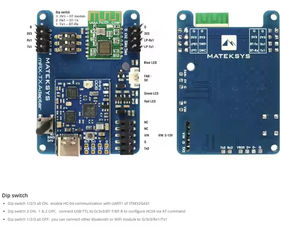 MATEK Mateksys MLRS MAVLink2.4G 900MHz KIT de módulo TX de a 21, 1, 2, 2 - Product Image 6
