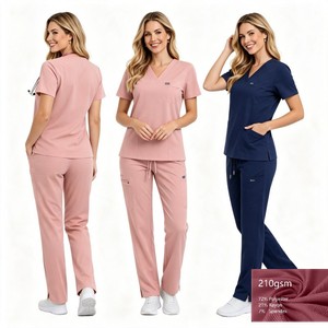 42384 Ropa <span class=keywords><strong>de</strong></span> Trabajo <span class=keywords><strong>de</strong></span> Invierno, Bata Médica Ligera Unisex <span class=keywords><strong>de</strong></span> Rayón para Mujer, Bata <span class=keywords><strong>de</strong></span> <span class=keywords><strong>Doctor</strong></span> Económica, Gabardina en Promoción - Product Image 1