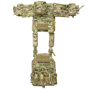 เสื้อกั๊กยุทธวิธีลายพรางปรับได้ Molle ถอดเร็ว น้ำหนักเบา ผลิตจากโพลีเอสเตอร์ สำหรับฝึกซ้อม - Product Image 5