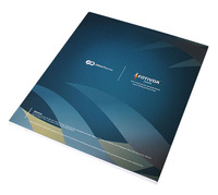 Livre vidéo à impression personnalisée 2.4 ''/2.8''/4.3 ''/5''/7 ''/10'', écran Lcd, boîte de cartes de brochures vidéo