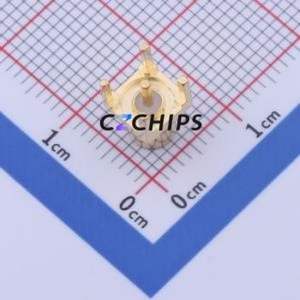 KH-MCX-KE-Z RF Coaxial Connector Through hole Component (THT) Connector Board-to-Board Inner Hole 1 4.8mm - Product Image 2