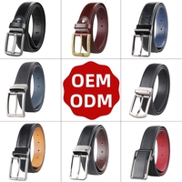 Nouvelle Arrivée Ceinture en Cuir pour Homme avec Logo Personnalisé, Boucle Ardillon, Respirante, Marque de Luxe, pour Jeans, Tenues Décontractées et Habillées