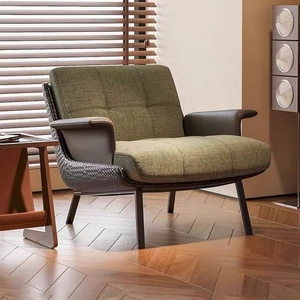 GEDO Sofá italiano Sofá individual de lujo Silla Sala de estar Balcón Daiki Ocio <span class=keywords><strong>Reclinable</strong></span> Fábrica al por mayor - Product Image 1