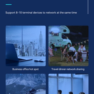 Pw100พาวเวอร์แบงค์ Wi-Fi 4G แบบพกพาเราเตอร์ WiFi 150Mbps 4G LTE พร้อมช่องเสียบซิมการ์ดไมโคร - Product Image 5