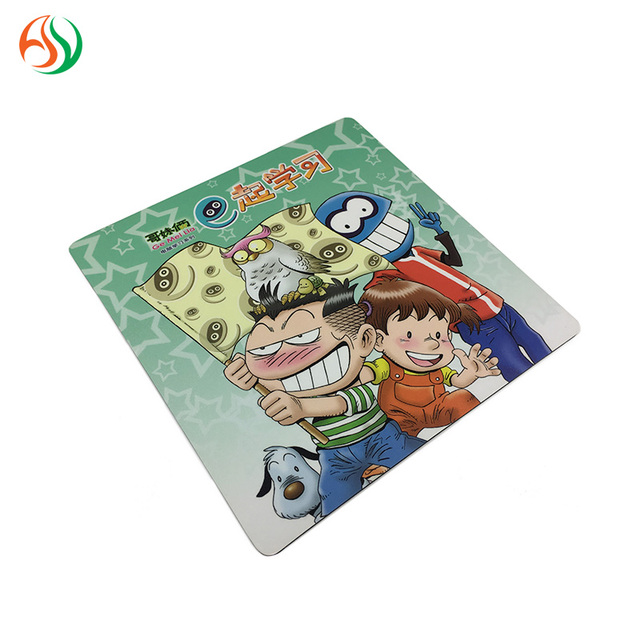 AY Custom Sublimated Mouse Pads Wholesale Print Small Cartoon Anime Pvc Ergonomic Mouse Pad