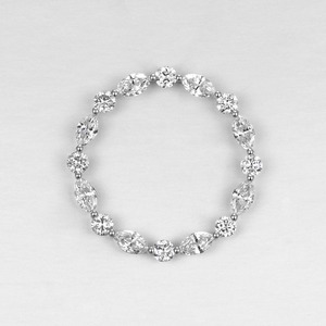 จี้เพชรทรงกลมเจียระไนแบบบริลเลียนท์ 1.37 กะรัต ทำจากทองคำขาวแท้ 14K ดีไซน์หรูหรา |   เพชรทรงกลมเจียระไนแบบบริลเลียนท์ ผลิตในห้องปฏิบัติการ - Product Image 3