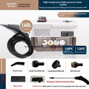 Limpiador a Vapor Eléctrico de Alta Temperatura y Alta Presión para Limpieza del Hogar, Aire Acondicionado, Campanas de Cocina y Otros Usos - Product Image 6