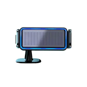 Portable Solar Car Mobile Phone Holder Automatic Induction Electric Multiple Phone Holder With Wireless Charger