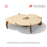 Table d'appoint de style nord-américain, design italien minimaliste, unique, luxe léger, personnalisable pour les salons de villas
