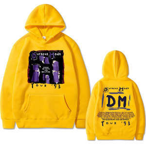 British Band Depeche Cool Mode Memento Mori Tour 2023 Hoodie Men's Oversized Hoodies Male Streetwear Men Rock <strong>Vintage</strong> <strong>Sweatshirt</strong>