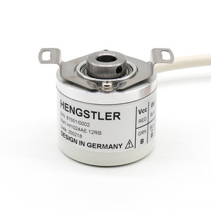 ตัวเข้ารหัสแบบเพิ่มค่าค่าทีละหนึ่ง Hengstler รุ่น RI41-H/1024AE.12RB 81551/0002 มอเตอร์ลิฟต์พร้อมสายเคเบิลปลายกลม - Product Image 2