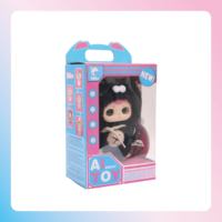 Jouet en peluche intelligent Kawaii AI, rembourré en coton PP doux, commande vocale, jouet animal éducatif, robot en peluche pour la vente en gros