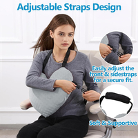 Oreiller ergonomique personnalisé SUREWALHOME OEM ODM lavable pour ceinture de sécurité, soulagement des douleurs thoraciques et cervicales, pour le cou et les épaules