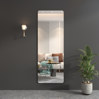 Miroir mural en acrylique auto-adhésif, souple, incassable, sans cadre, pour décoration intérieure, découpe aléatoire, fourni par l'usine