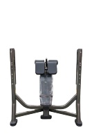 Banc de musculation incliné olympique à cadre en acier robuste, équipement de gym à charge de plaques pour l'entraînement des pectoraux inférieurs