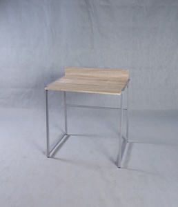 Bureau simple Bureau en bois Table d'ordinateur pliante en verre trempé - Product Image 3