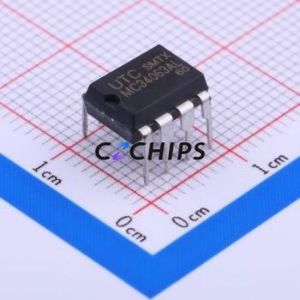 วงจรรวม DIP-8 MC34063AL-D08-T ของแท้ชิป IC DC-DC PMIC ส่วนประกอบอิเล็กทรอนิกส์ - Product Image 1