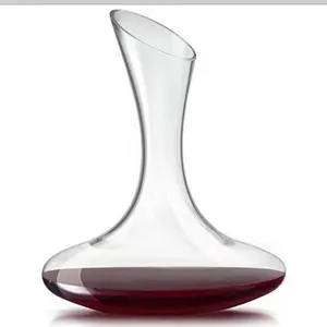 Grand biseauté verre carafe à vin