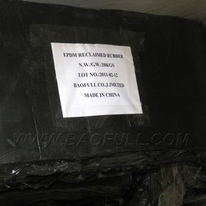 Caoutchouc de récupération de butyle noir à haute résistance à la traction, produit chimique de Chine - Product Image 5