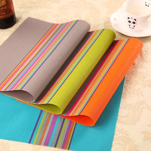 Heat-insulating and anti-scalding coasters, placemats, European-style placemats, non-slip bowl and <b>plate</b> <b>mats</b>, PVC Teslin - Product Image 3