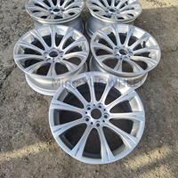 Jante Étagée Mingyue à 10 Rayons pour Voiture Particulière BMW E46, Séries 3 et 5, M5, M6, E49, E60, E63 – 17, 18, 19, 20 Pouces, Argentée