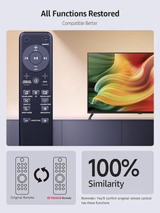 รีโมทคอนโทรลทดแทนสำหรับ <span class=keywords><strong>JBL</strong></span> Soundbar <span class=keywords><strong>BAR</strong></span> 2.1 JBLBAR21BLKEP JBLBAR21BLKAM <span class=keywords><strong>BAR</strong></span> 3.1 JBLBAR31BLKEP JBLBAR31BLKAM <span class=keywords><strong>BAR</strong></span> <span class=keywords><strong>5.1</strong></span> - Product Image 3