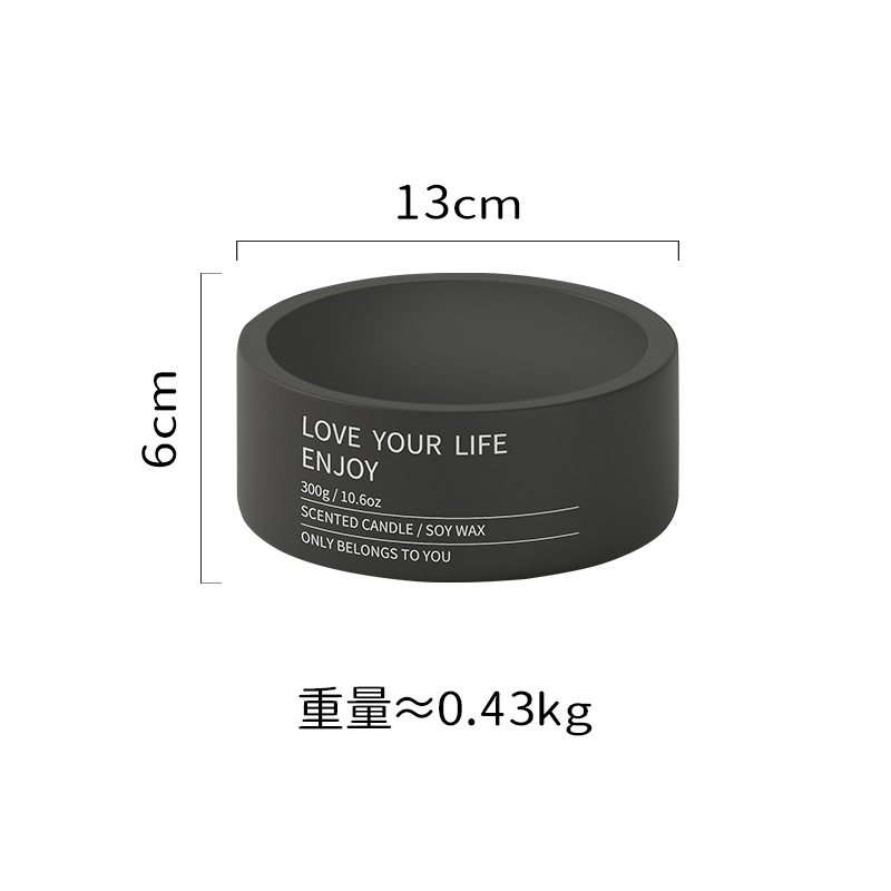 Ak208 pot de fleurs noir 136 sans trou