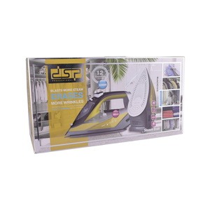 Plancha de Vapor Dsp de 2200w en Oferta: Todo en Uno con Función de Secado, Vapor y Autolimpieza, Protección Contra Sobrecalentamiento y Placa de Cerámica - Product Image 5