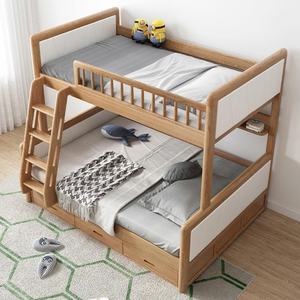 Lit superposé en bois pour enfants, vente directe d'usine, ensemble de lits superposés pour enfants, meubles de chambre d'enfant - Product Image 3