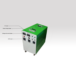 Estación de energía portátil Máquina AIO integrada Banco de energía del sistema de energía solar Batería de litio 15kw Potencia de carga Pantalla LED MPPT - Product Image 1