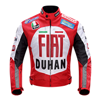 Veste de course imperméable et respirante Duhan, pantalon en nylon avec protections, vêtements de course automobile et moto en textile Cordura chaud